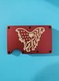 Eagle American Flag Metal Minimalist Wallets